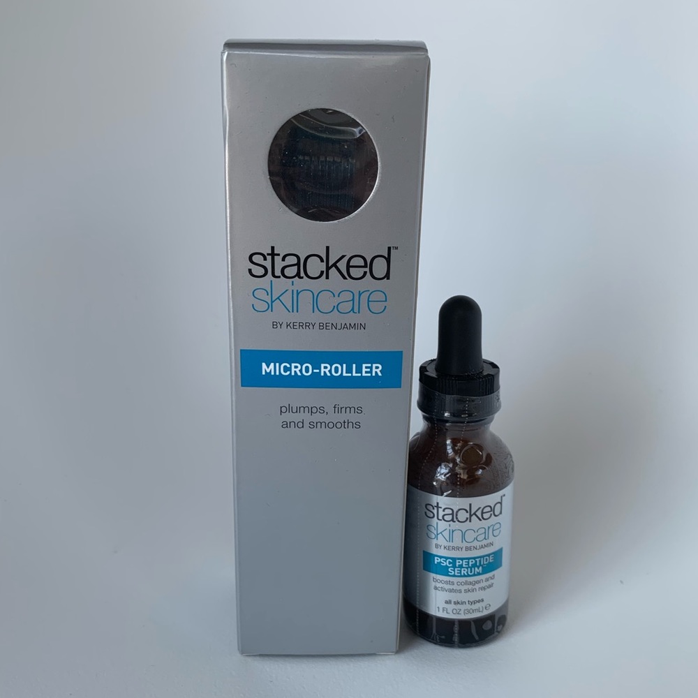 Micro Roller Beauty Tool and Serum